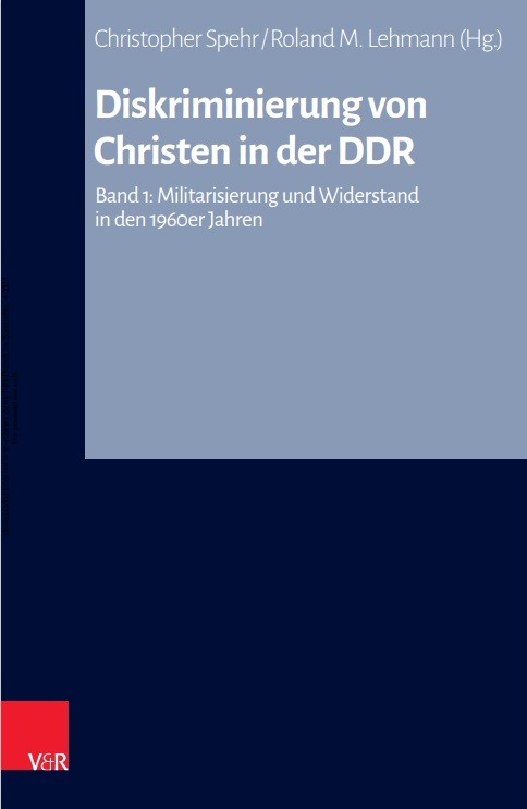 Cover des Buches Diskriminierung von Christen in der DDR